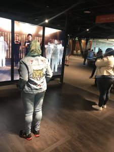 Students at African American museum in Washington