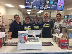 Rita's Water ice school fundraiser