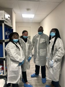 Student tour at OAC industry partners at Charles River Laboratories