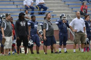 Coach Stan on the sidelines