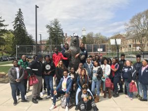 Roxborough students @ Kutztown University