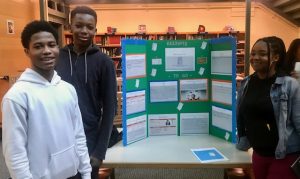 Students in Start-Up Tech Showcase at Roxborough HS