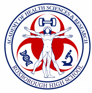 Academy of health sciences and research at Roxborough logo