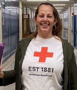Mrs. McFadden NHS Red Cross Blood Drive