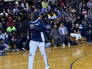 mohamed c. at Fall 2019 Pep Rally