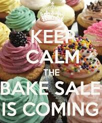 Keep calm the bake sale is coming