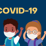 A banner image that states, "In-School Covid-19 Testing for Students"