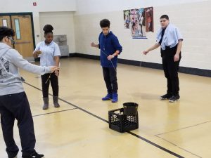 Group Activity in Gym