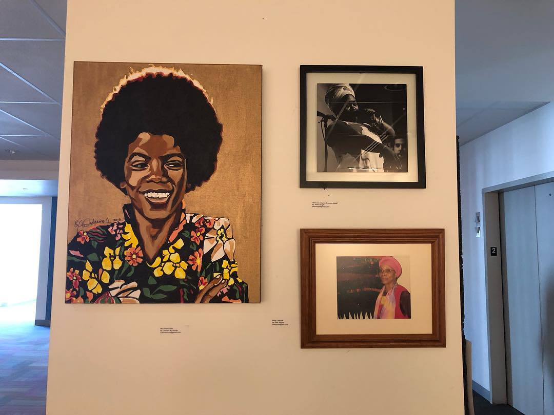 School District Black History Month Art Exhibit The