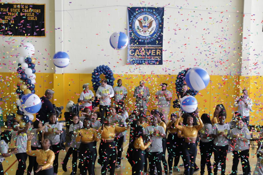 Greenberg Elementary, Carver High School Named National Blue Ribbon Schools
