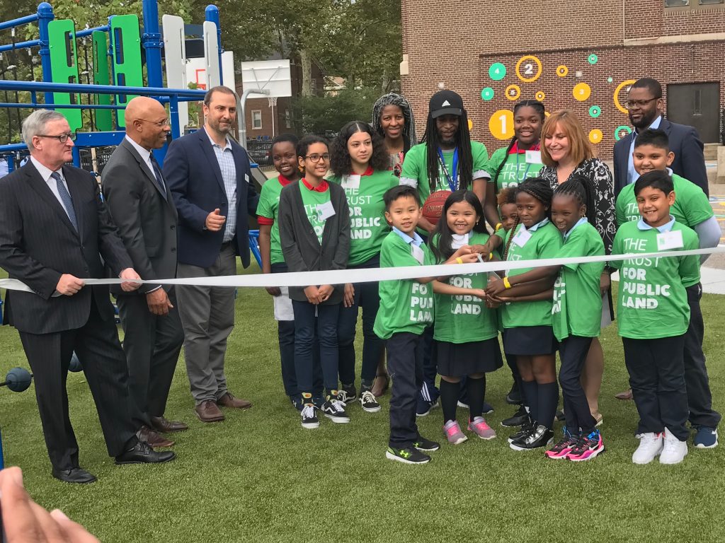 New Playground Ben Franklin School