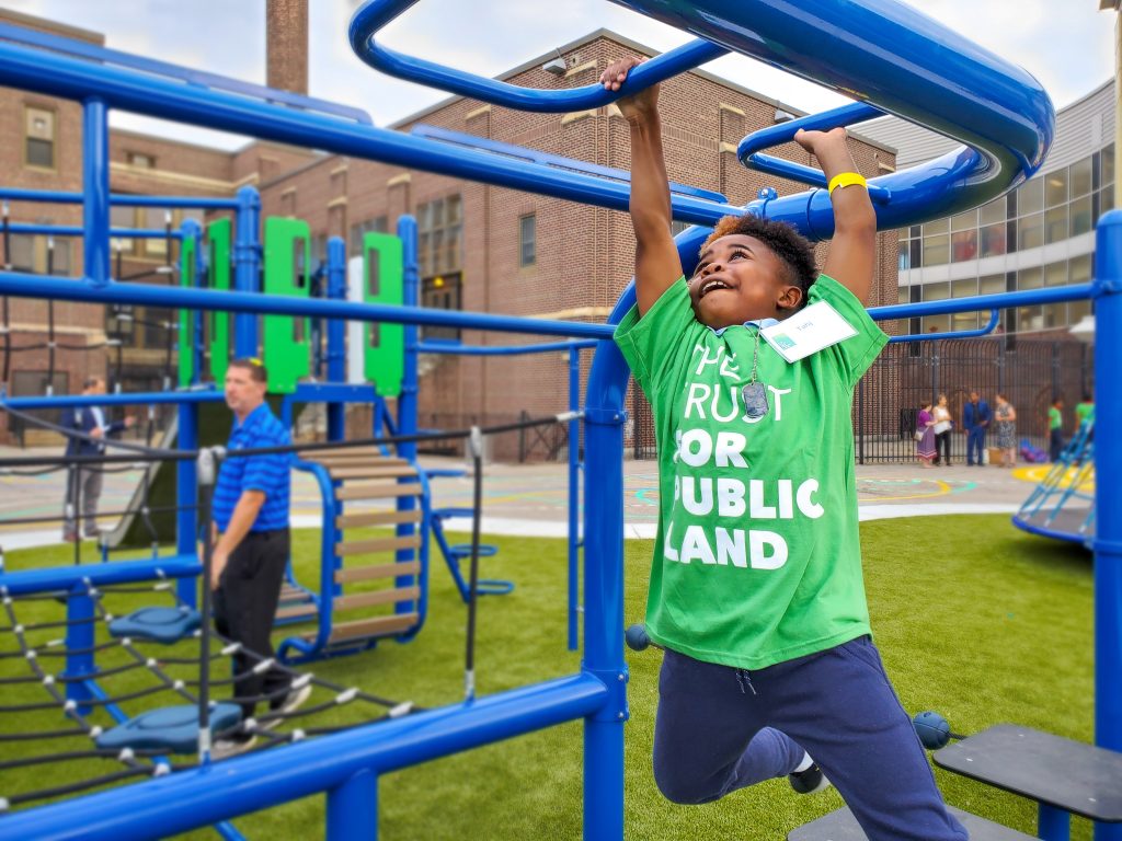New Playground Ben Franklin School