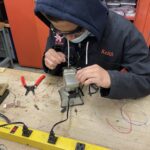 Randolph Technical High School Students Get Hands-on Experience in Electronics