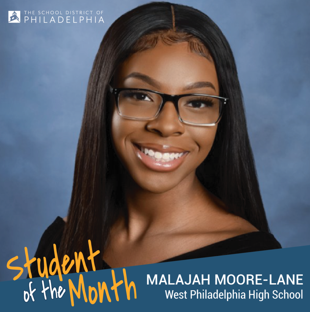 May Student of the Month: Malajah Moore-Lane