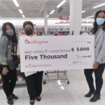 James R. Lowell School Receives $5,000 from New Burlington Store