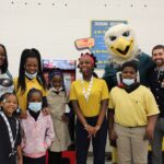 Barry Elementary School, Philadelphia Eagles and American Dairy Association North East Celebrate National School Breakfast Week