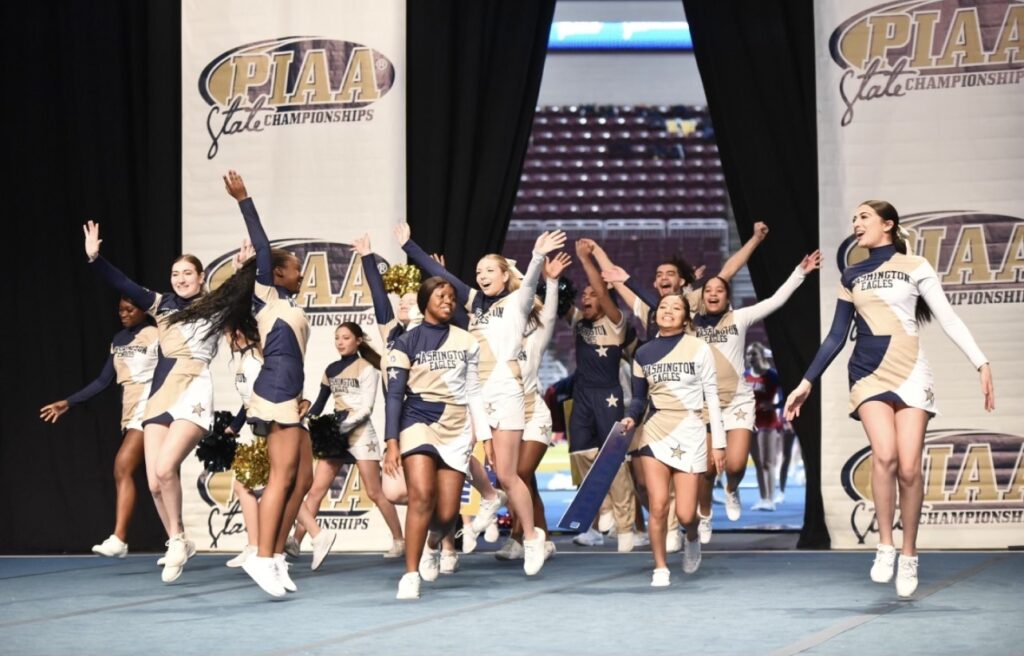 George Washington High School’s Competitive Cheer Makes History
