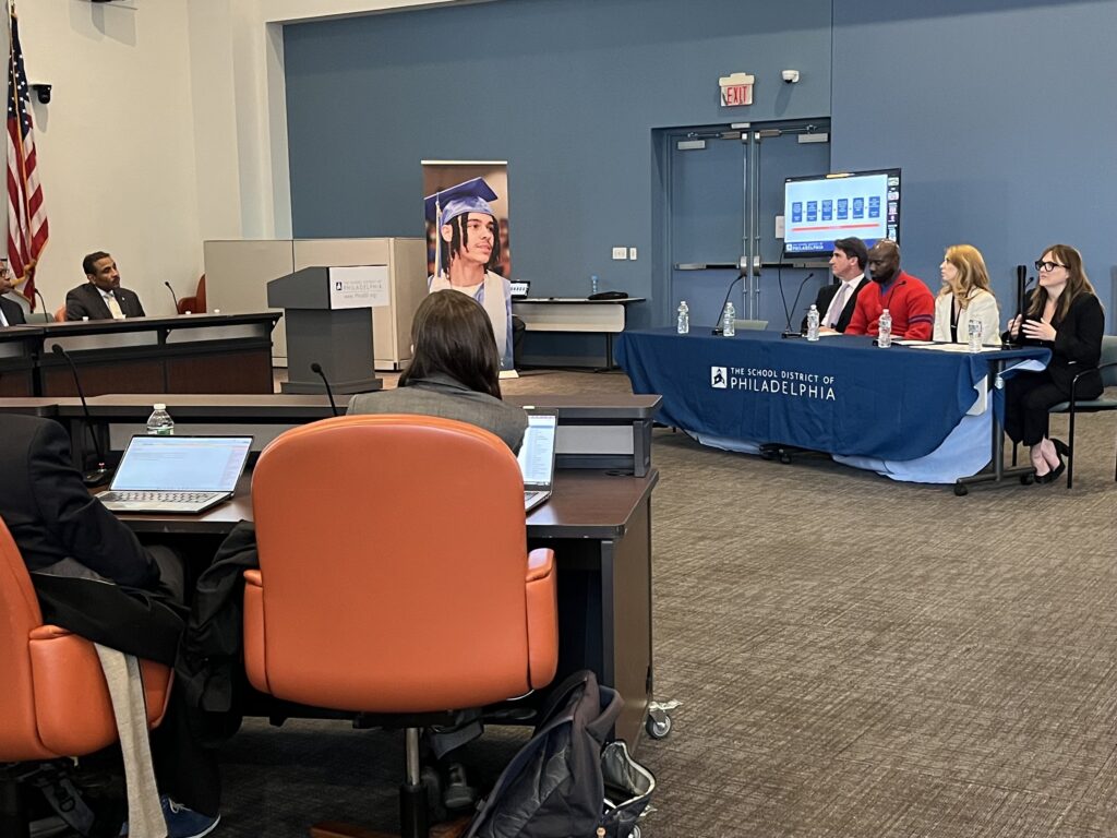 Today, the School District of Philadelphia announced its commitment to invest an additional $1.7M to support District paraprofessionals to become teachers. The District shared an overview of this program to PDE’s Committee on Education Talent Recruitment, which was established through a bill sponsored by State Sen. Vincent Hughes.

READ MORE