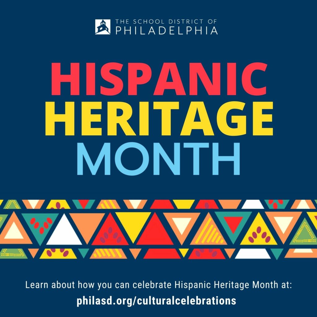 Join us in celebrating Latine/ Hispanic Heritage Month