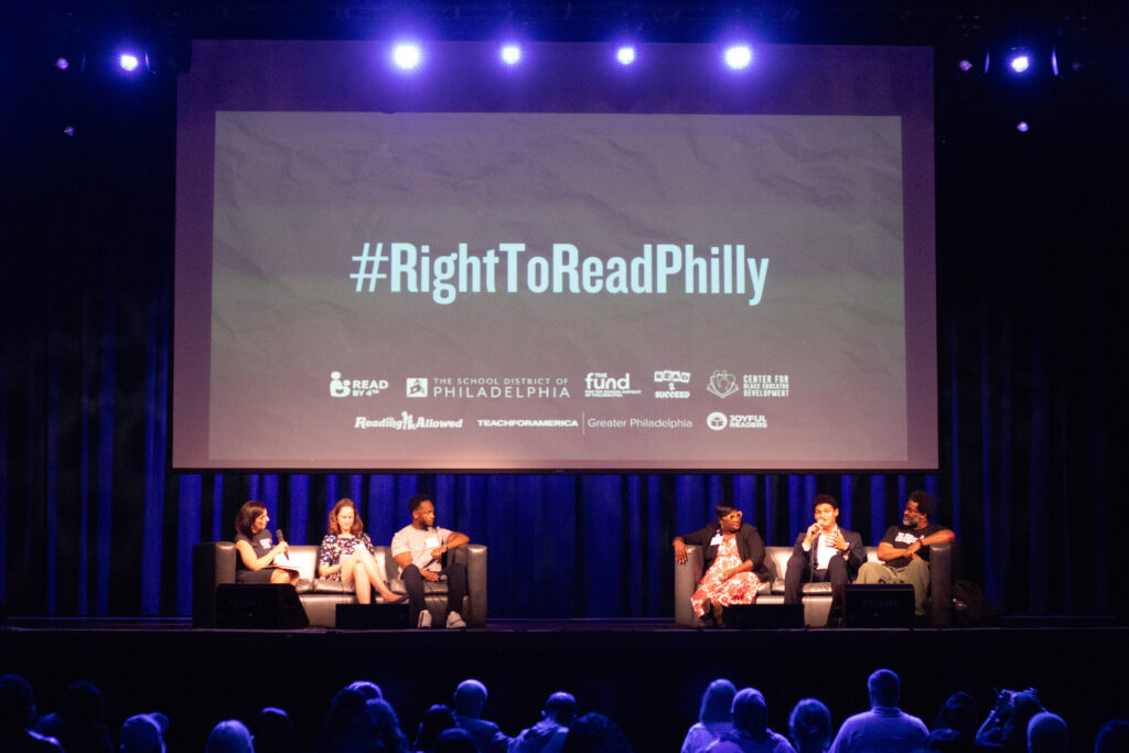 In partnership with Read by 4th, the Fund for the School District of Philadelphia, Read 2 Succeed, Center for Black Educator Development, Reading Allowed, Teach for America, and Joyful Readers, the School District of Philadelphia presented the highly anticipated film screening of The Right to Read to a 1200+ crowd at the Fillmore Philly Tuesday night. 

READ MORE