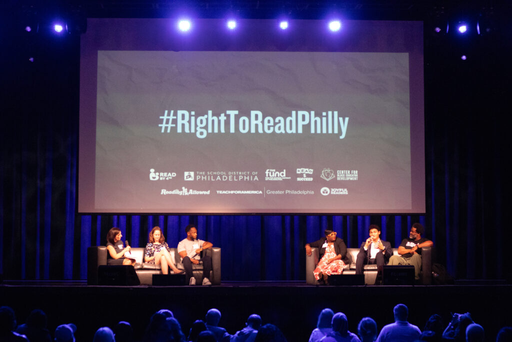 In partnership with Read by 4th, the Fund for the School District of Philadelphia, Read 2 Succeed, Center for Black Educator Development, Reading Allowed, Teach for America, and Joyful Readers, the School District of Philadelphia presented the highly anticipated film screening of The Right to Read to a 1200+ crowd at the Fillmore Philly Tuesday night. 

READ MORE