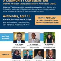 A Community Conversation with the American Educational Research Association (AERA)