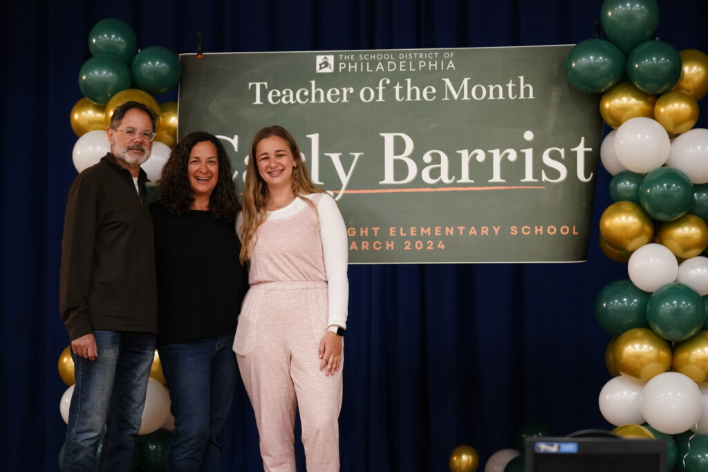 March Teacher of the Month -Carly Barrist