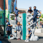kids on jungle gym