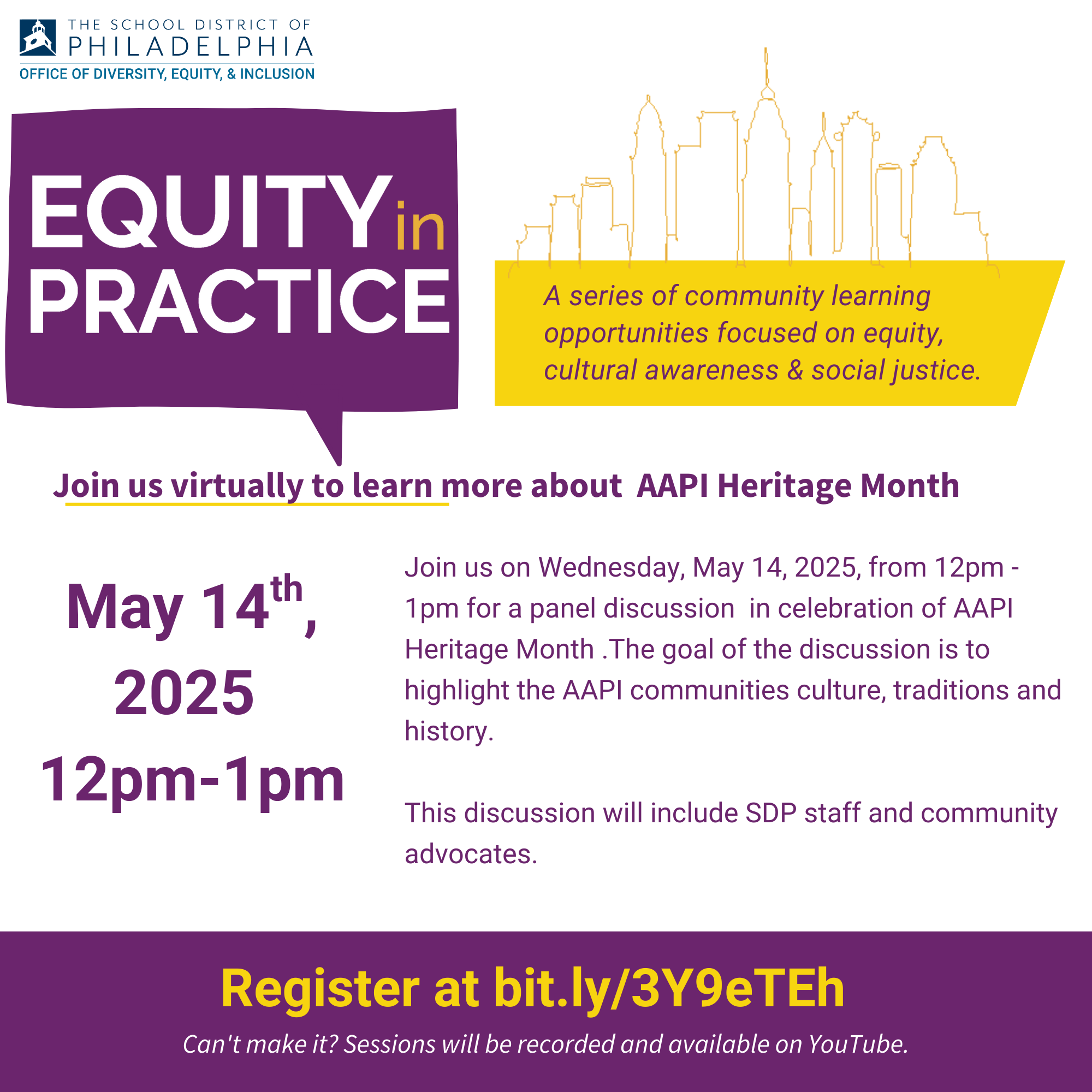 AAPI Panel Discussion 2025