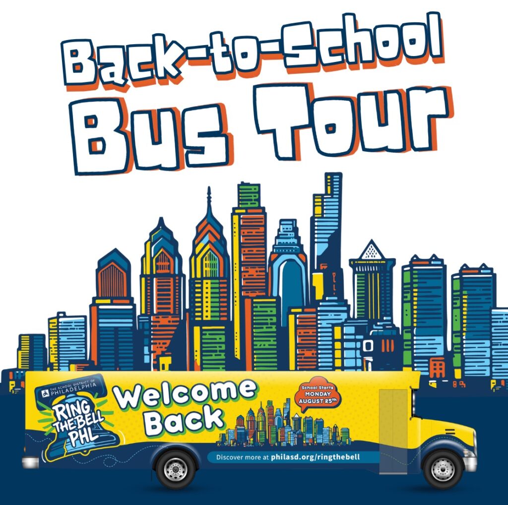Back-to-School Bus Tour graphic