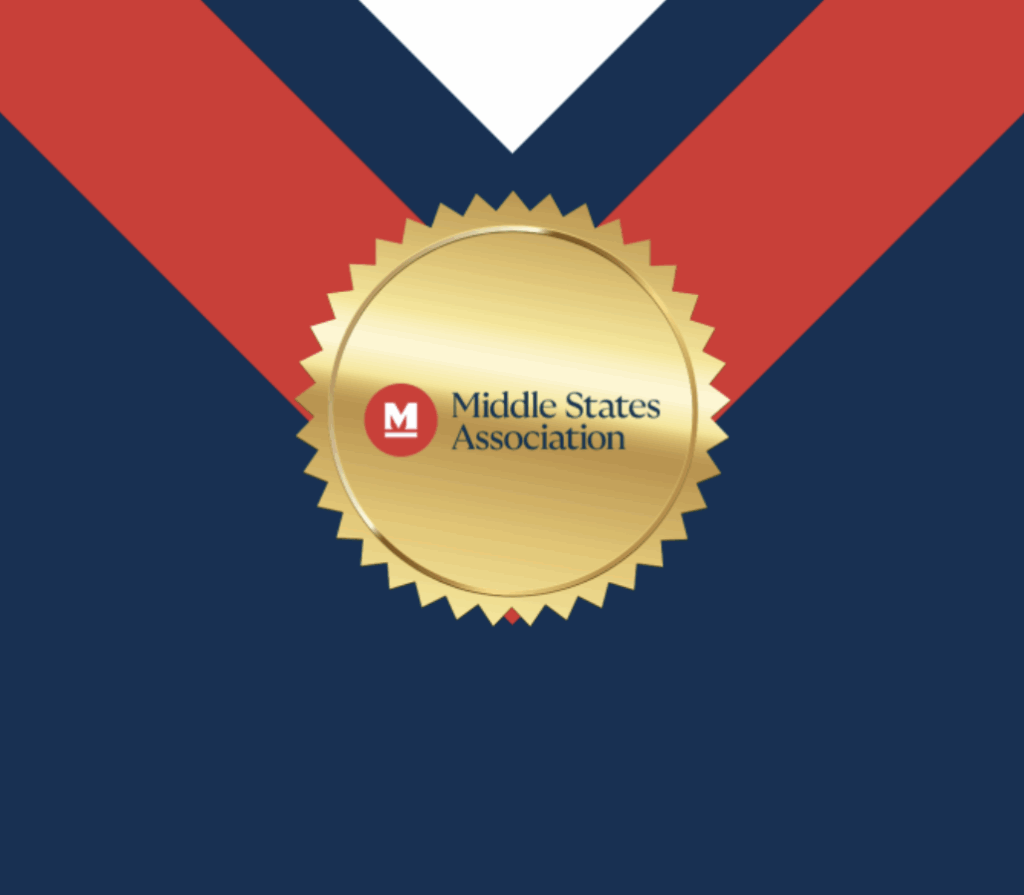 Middle States Association medal graphic