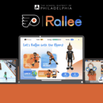 New Rallee App with Flyers graphic displaying app