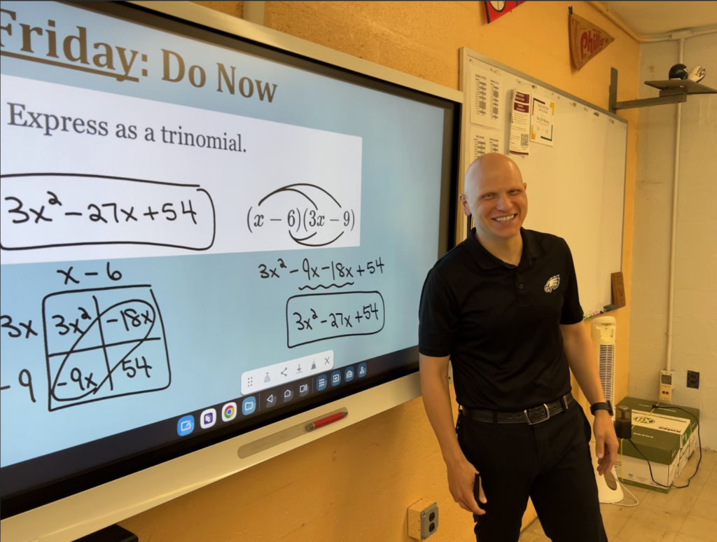 Teacher Spotlight: Eric Faust's Passion for Mathematics and Student Achievement